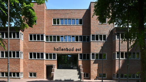 Foto des Hallenbads Ost.