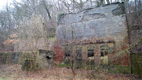 Eisenerz-Verladeeinrichtung der Grube Waldhausen