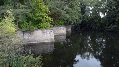 Brückenbau des Eisenbahnregiments Hanau