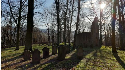 Foto der Kirche bei Unterhaun.