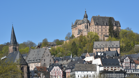 Foto der Marburger Altstadt