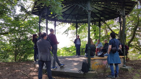 Foto. Die Exkursionsgruppe.