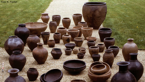 Spätkeltisches Keramikensemble von Bad Nauheim