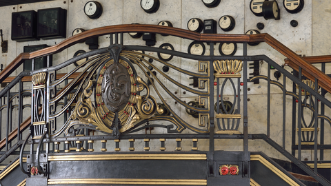 Foto. Geländer in Philippsthal-Harnrode.