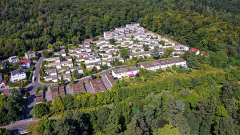 Luftbild Siedlung Roter Hang, Kronberg Luftbild Siedlung Roter Hang, Kronberg