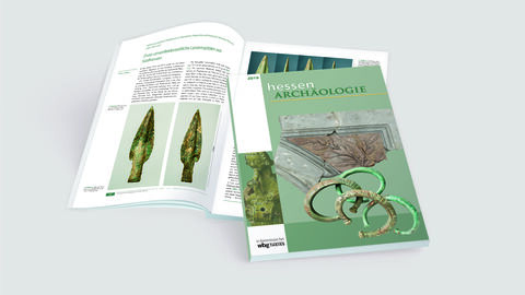 Mockup: Jahrbuch hessenARCHÄOLOGIE 2019