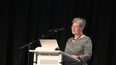 Begrüßte die Gäste in Bensheim: Bürgermeisterin Christine Klein Bürgermeisterin Christine Klein, Stadt Bensheim