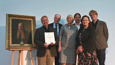 Die Preisverleihung des Eduard-Anthes-Preises 2023 in Frankfurt