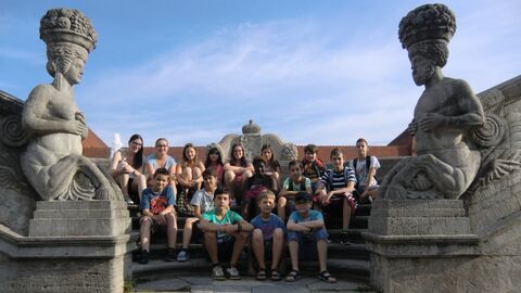 Schüler in Bad Nauheim.