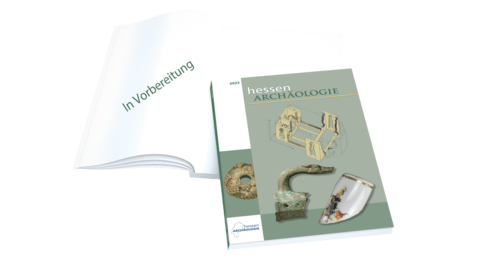 Mockup hessenARCHÄOLOGIE Jahrbuch 2023 Voransicht