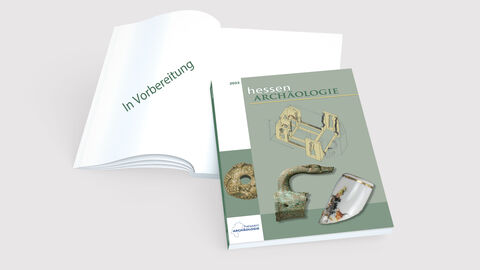 Mockup hessenARCHÄOLOGIE Jahrbuch 2023 Voransicht