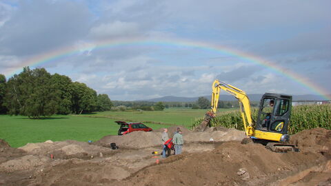 Die Ausgrabungen bei Mainhausen