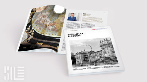 Das Jubiläumsheft Denkmal Hessen 2024 1