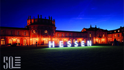 Der Dienstsitz des Landesamtes: das Schloss Biebrich.