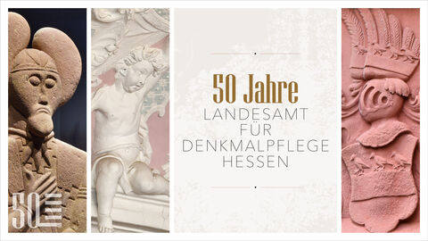 Collage aus Denkmalelementen