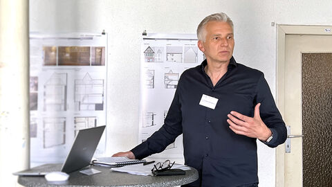 Architekt des Projekts Kristian Kaffenberger