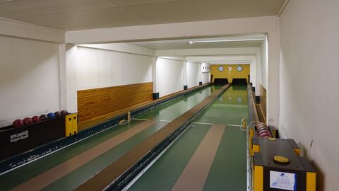 Bild der Kegelanlage