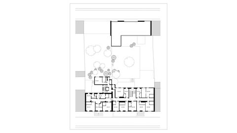 Grundriss vom 2. Obergeschoss