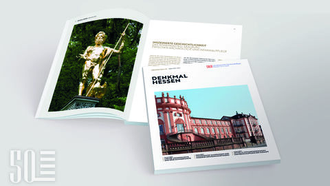 Denkmal Hessen 2024, Sonderheft 2 Mockup Denkmal Hessen 2024, Sonderheft 2