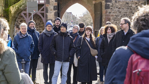 Ortsrundgang In der Friedberger Burg