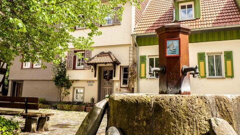 Der Grabbrunnen in Alsfeld Der Grabbrunnen in Alsfeld