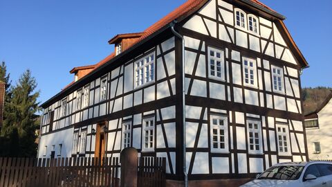 Das Haupthaus von Norden fotografiert