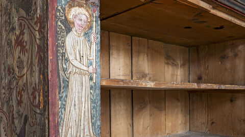 Mittelalterlicher Schrank aus Fritzlar