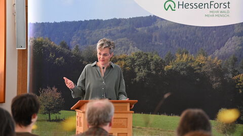 Dr. Sabine Schade-Lindig betonte zu Beginn der Vernastaltung, wie vielfältig der Altbergbau ist.