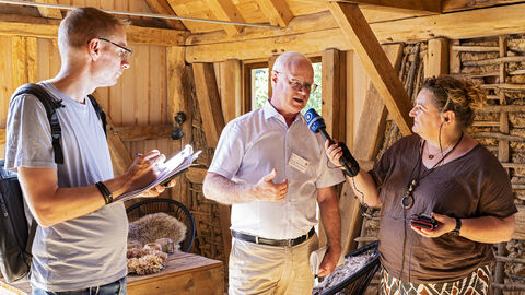 Herr Prof. Dr. Markus Harzenetter im Gespräch