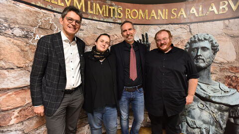 Die vier deutschen Limeskoordinatoren