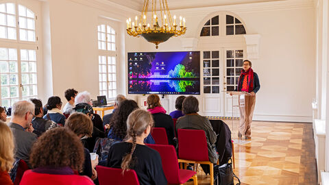 Begrüßung der Landeskonservatorin Dr. Jakobi 