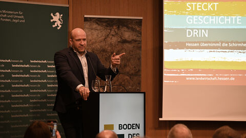 Landwirtschafts- und Umweltminister Ingmar Jung in Berlin