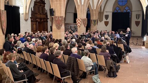 Mit 199 Gästen war der Fürstensaal vollständig ausgebucht.