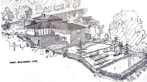 Entwurfskizze 1950