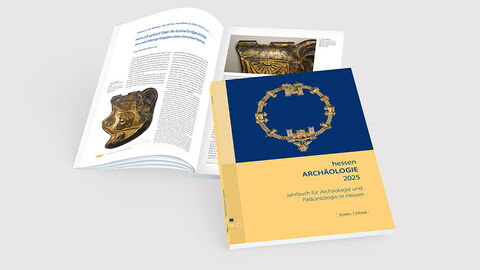 Vorschau auf das Cover hessenARCHÄOLOGIE 2025