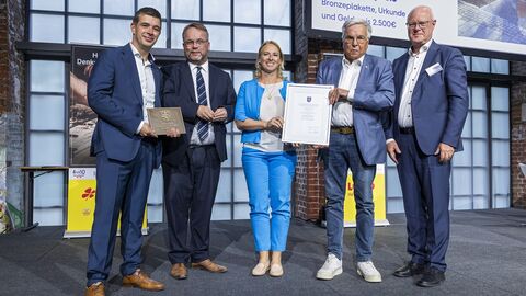 Vertreter der Darmstadtia e.V. bei der Preisverleihung 